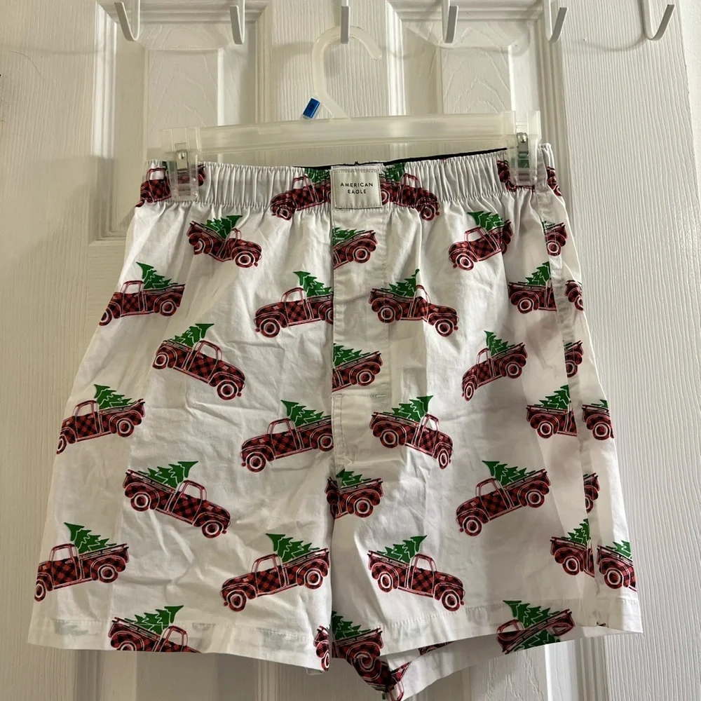 Men’s American eagle Christmas boxers